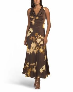 Paper Heart Floral Print Maxi Dress Size XS